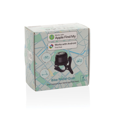 Logo trade advertising product photo of: Bike finder Dual RCS bike bell with worldwide locating