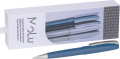 Metal ballpoint pen Des Moines MoLu, blue