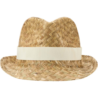 Logo trade promotional gifts image of: Pricus straw hat