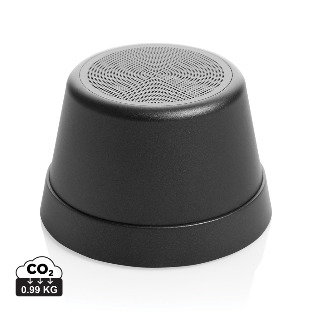 Logo trade promotional gifts picture of: Nivio RCS recycled aluminum magnetic 5W Speaker
