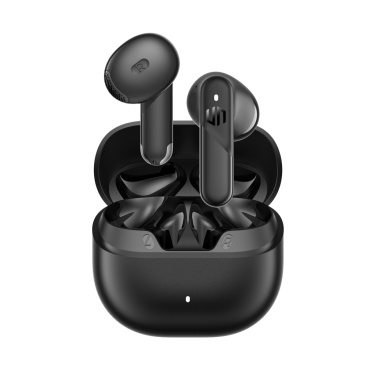 Logotrade promotional gift image of: Urban Vitamin Santa Clara RCS plastic ENC earbuds