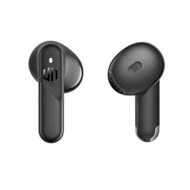 Logo trade promotional giveaways image of: Urban Vitamin Santa Clara RCS plastic ENC earbuds