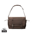 KENTO URBAN RCS recycled nylon 15.6 inch Messenger, brown