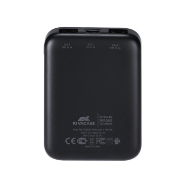 Logo trade promotional products picture of: Power Bank VA2006 5000 mAh RIVACASE