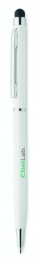 Logo trade promotional merchandise photo of: Stylus antibacterial pen