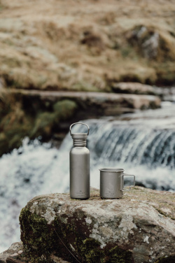 Logo trade business gifts image of: Nordic Drift Trail Ultra Light Titanium 600ml Water Bottle