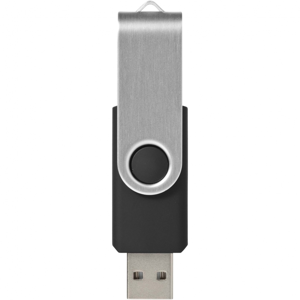 Logo trade reklaamkingituse pilt: Pööratav 4 GB USB-mälupulk