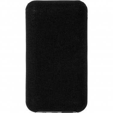 Logotrade reklaamkingituse foto: Tulevane 6000 mAh bambusest/kangast juhtmevaba akupank