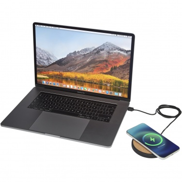 Logotrade reklaamkingitused pilt: Kivi 10W paekivi/korgist juhtmevaba laadimisalus