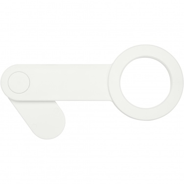 Logotrade meened pilt: Konksuga taaskasutatud plastikust lauatelefoni hoidik