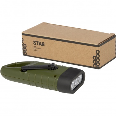 Logo trade reklaamkingitused foto: Helios taaskasutatud plastikust päikesedünamo taskulamp karabiiniga