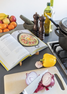 Logo trade reklaamtoote pilt: Bambusest kaasaskantav sülearvuti alus