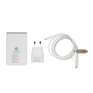 Logotrade ärikingitused pilt: Surge RCS taaskasutatud PET 20W tüüpi C 3 tk laadimiskomplekt