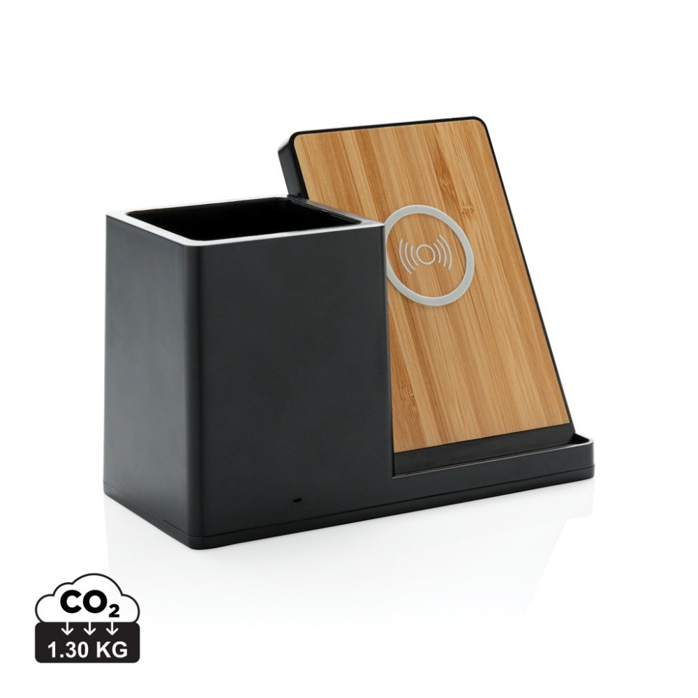 Logo trade firmakingid foto: Ontario RCS taaskasutatud plastist 10 W juhtmevaba laadija