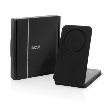 Logotrade ärikingi foto: Swiss Peak RCS rPU 15W kolm-ühes magnetiline juhtmevaba laadija