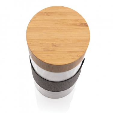 Logo trade reklaamkingituse pilt: Impact topeltseinaga borosilikaatklaasist pudel