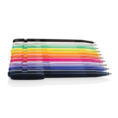 Logo trade firmakingituse pilt: Devin GRS sertifikaadiga RABS pliiats läbipaistev