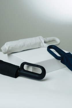 Logotrade reklaamkingid pilt: Yara 21" AWARE™ RPET ühevärviline vihmavari karabiiniga