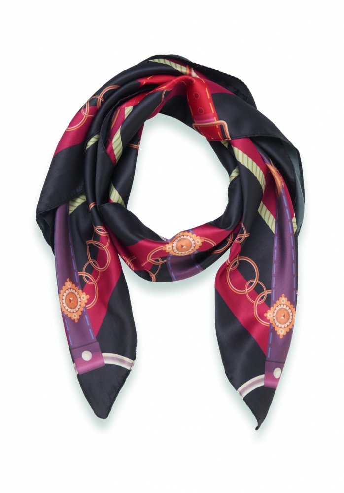 Logo trade ärikingituse pilt: Sall taaskasutatud satiinpolüester