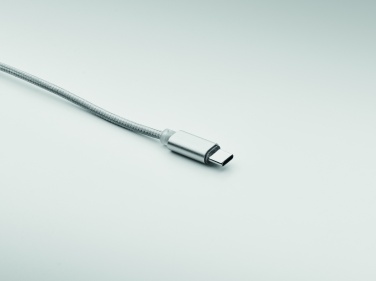 Logotrade firmakingituse foto: 2-ühes pikk laadimiskaabel