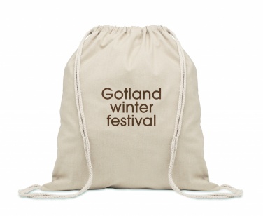 Logo trade ärikingi pilt: Taaskasutatud puuvillast nööriga kott