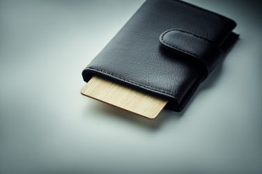 Logo trade meened foto: RFID-kaart bambusest materjalist