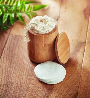 Logo trade meene pilt: Bambuskiust puhastuspadja komplekt