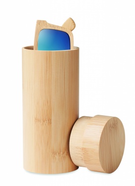 Logotrade reklaamkingid pilt: Päikeseprillid ja ümbris bambusest KEILA