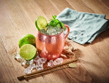 Logo trade firmakingid foto: Kokteili vasest kruus 400 ml