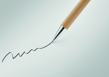 Logotrade ärikingid pilt: Bamboo twist tüüpi pastapliiats