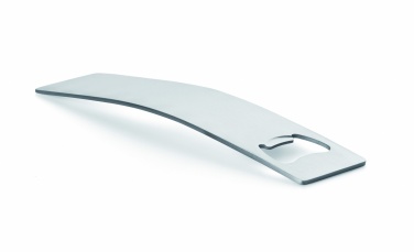 Logo trade firmakingi pilt: Roostevabast terasest pudeliavaja