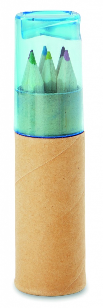 Logo trade ärikingi pilt: 6 värvilist pliiatsit