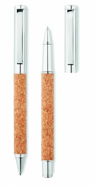 Logo trade reklaamkingi pilt: Metallist pastapliiatsi komplekt korgikarbis