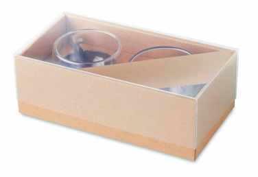 Logotrade firmakingitused pilt: Komplektis 2 kahekordse seinaga espressotassid