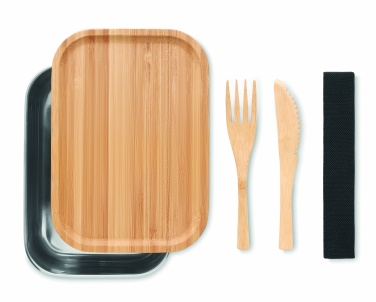 Logo trade ärikingitused foto: Roostevabast terasest lõunakarp 600ml