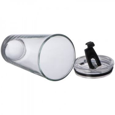 Logotrade ärikingid pilt: Kaanega klaasist kruus WATTENSCHEID 400 ml