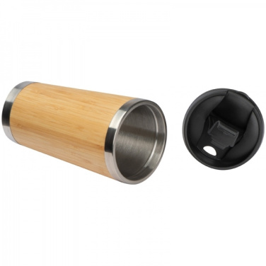 Logo trade firmakingitused foto: Roostevabast terasest kruus BAMBOOGARDEN 400 ml