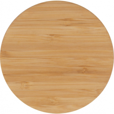 Logo trade reklaamkingituse pilt: Bambusest juhtmevaba laadija MONS