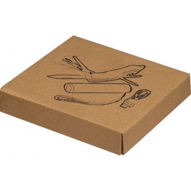 Logo trade reklaamkingituse pilt: Komplekt taskulamp ja taskunuga OLDHAM