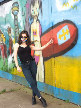 Logo trade reklaamkingituse pilt: MARS puuvillane mask (suurus M) 1379165