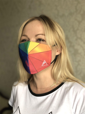 Logo trade reklaamkingi pilt: VENUS PRO puuvillane näomask koos HEPA filtri taskuga 1378165