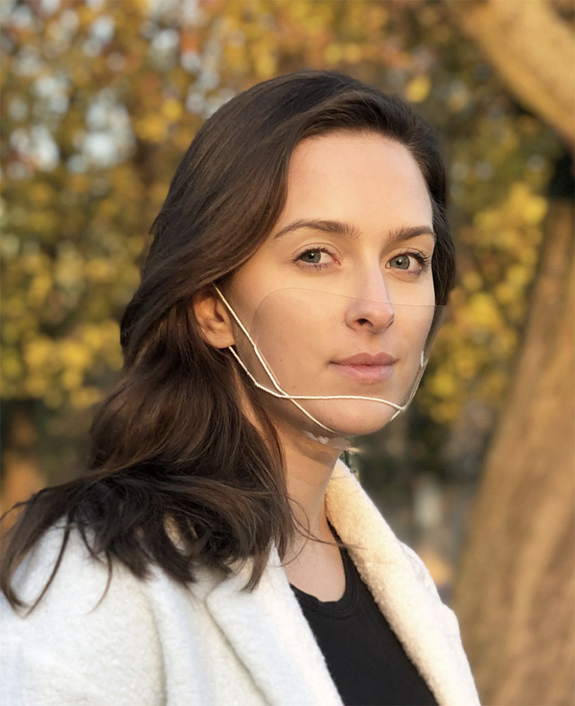 Logo trade firmakingid foto: ATENA läbipaistev näokaitse-mask suu ja nina jaoks 1461162