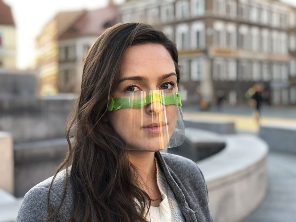 Logotrade ärikingi foto: HESTIA näokaitse - läbipaistev mask suu ja nina jaoks 1452162