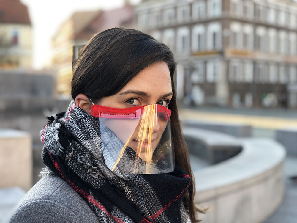 Logo trade firmakingid foto: KALIPSO näokaitse - läbipaistev mask suu ja nina jaoks 1447162