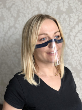 Logo trade reklaamkingid foto: KALIPSO näokaitse - läbipaistev mask suu ja nina jaoks 1447162