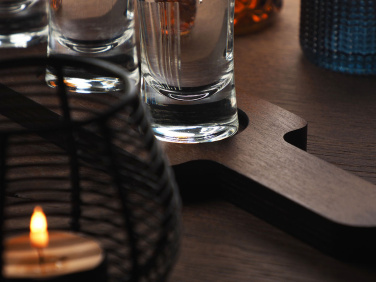 Logo trade reklaamkingituse pilt: Puidust 3 Shot klaasi alusega 1863121