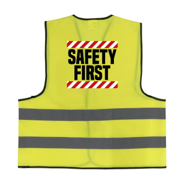 Logotrade reklaamtooted pilt: SafetyFirst helkurvest
