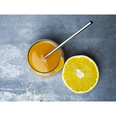 Logo trade reklaamtooted foto: Korduvkasutatav ECO Straw Set roostevabast terasest joogikõrs