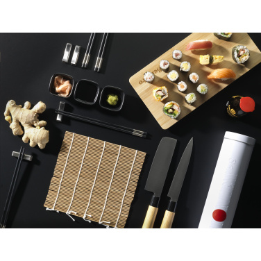Logotrade reklaamkingid pilt: Temaki Bamboo Sushi Tray kinkekomplekt