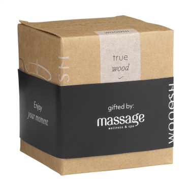 Logotrade reklaamtooted pilt: Woooshi lõhnaküünal True Wood